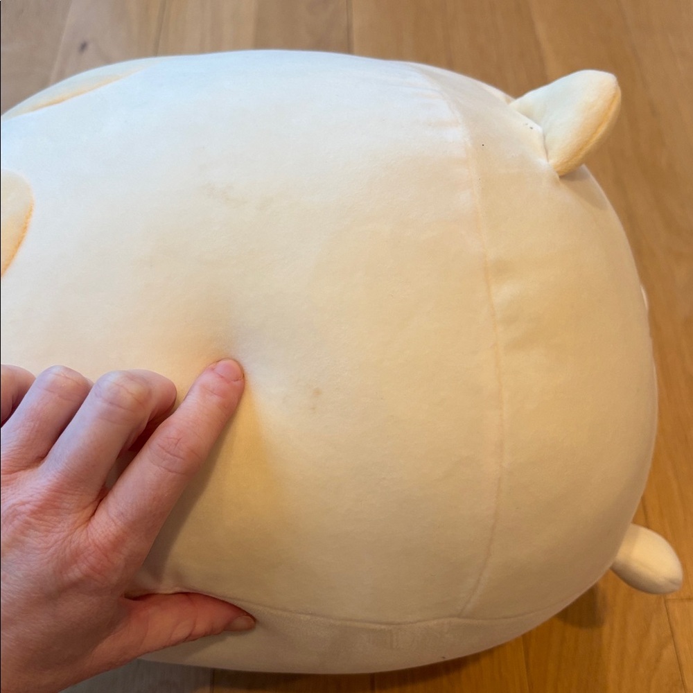 San-X Sumikko Gurashi Neko Super Mochi Daifuku Cushion Plush - Picture 7 of 10